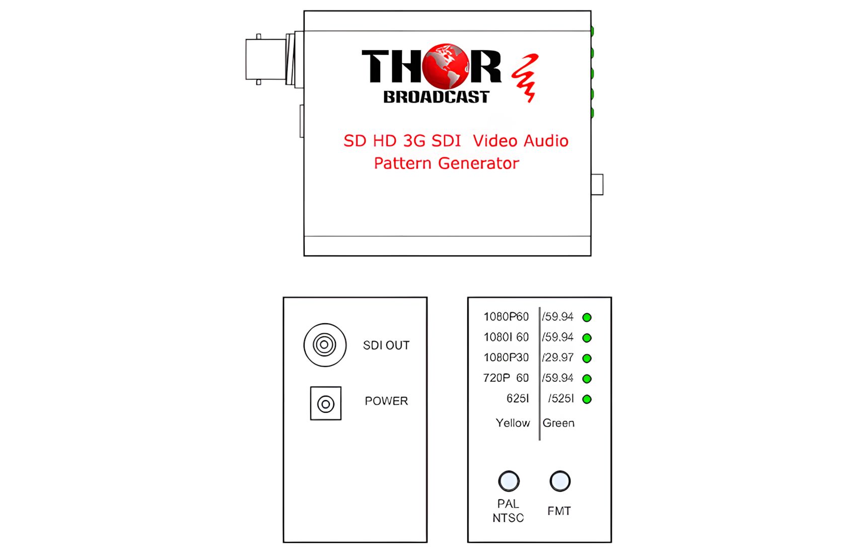 SD/HD/3G-SDI Generator